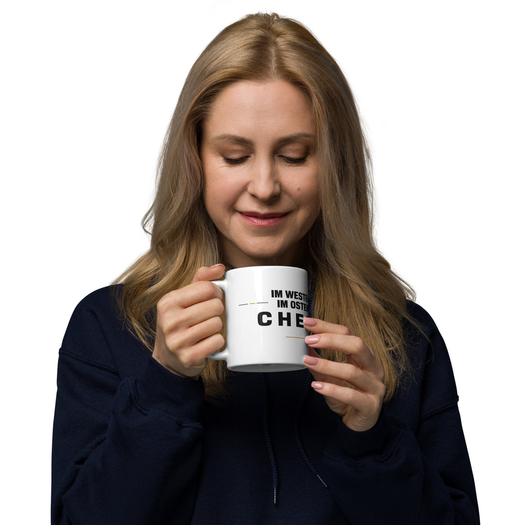 Kaffee Tasse - Im Westen ist es nett - 325 ml