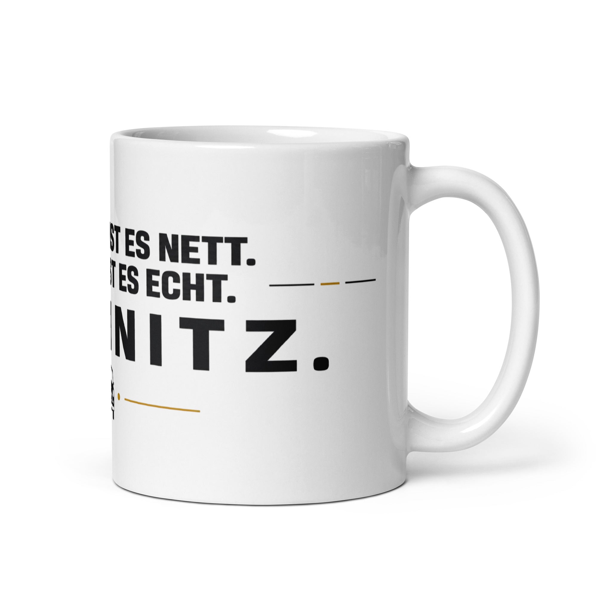 Kaffee Tasse - Im Westen ist es nett - 325 ml