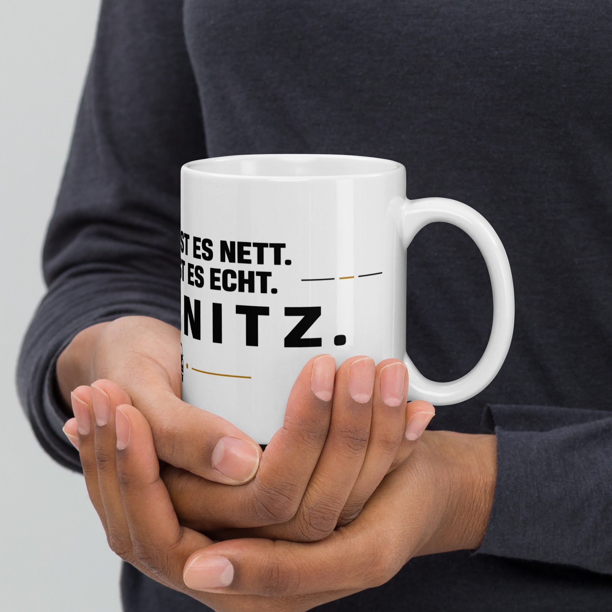 Kaffee Tasse - Im Westen ist es nett - 325 ml