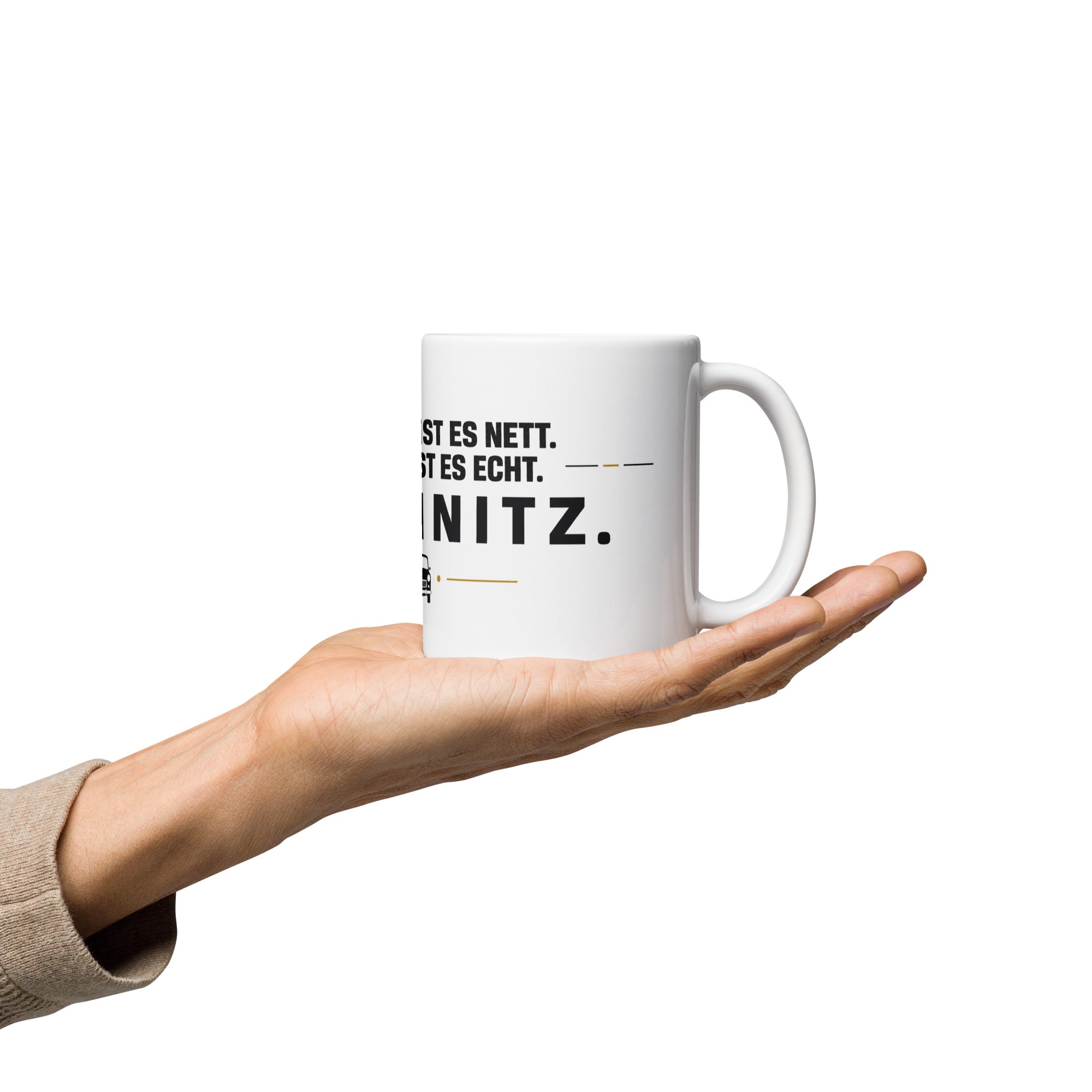Kaffee Tasse - Im Westen ist es nett - 325 ml